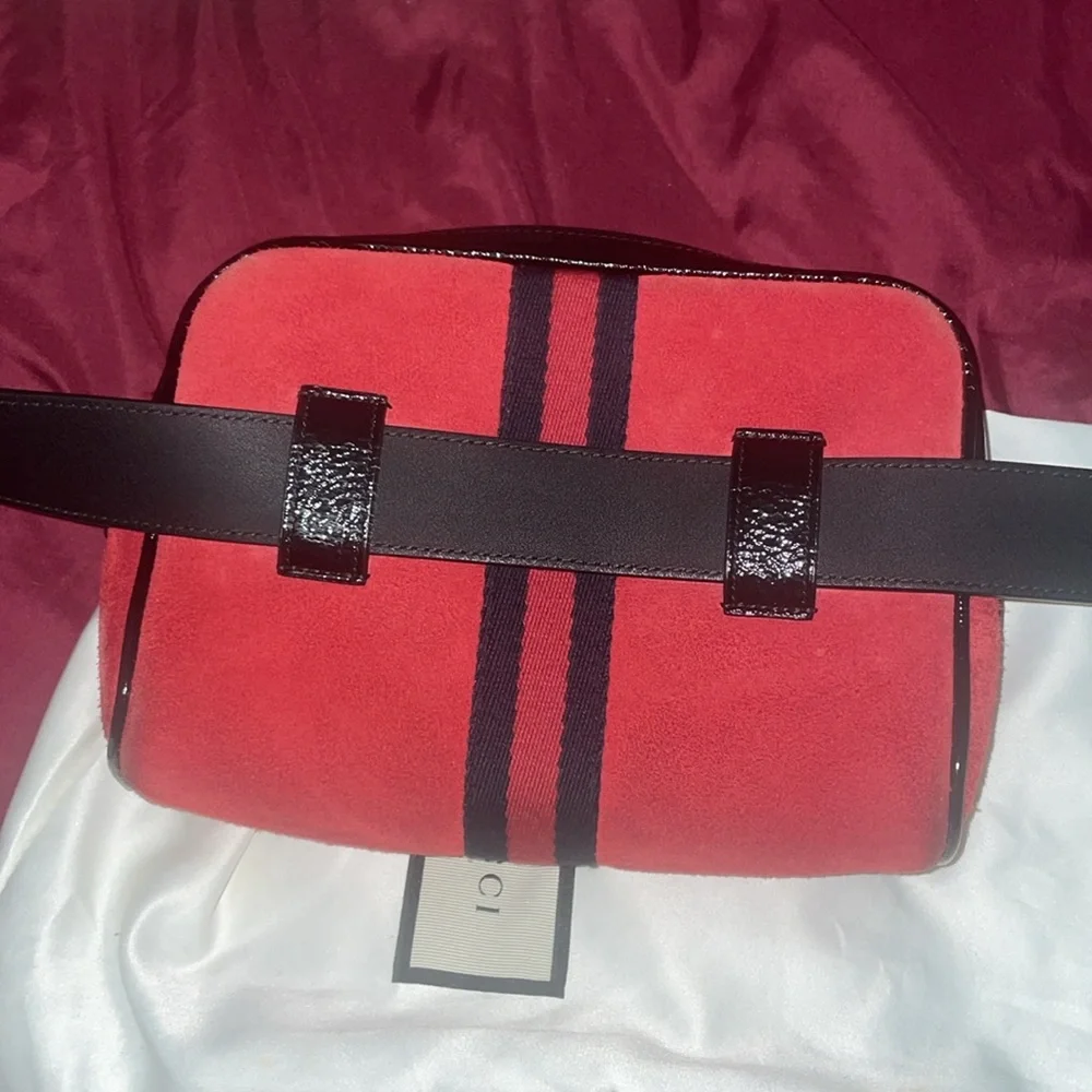 ✨Host Pick✨ Gucci Small Suede Ophidia Belt Bag - Picture 13 of 16